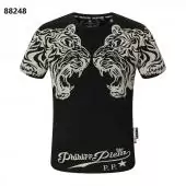 philipp plein t-shirt original double tiger strass